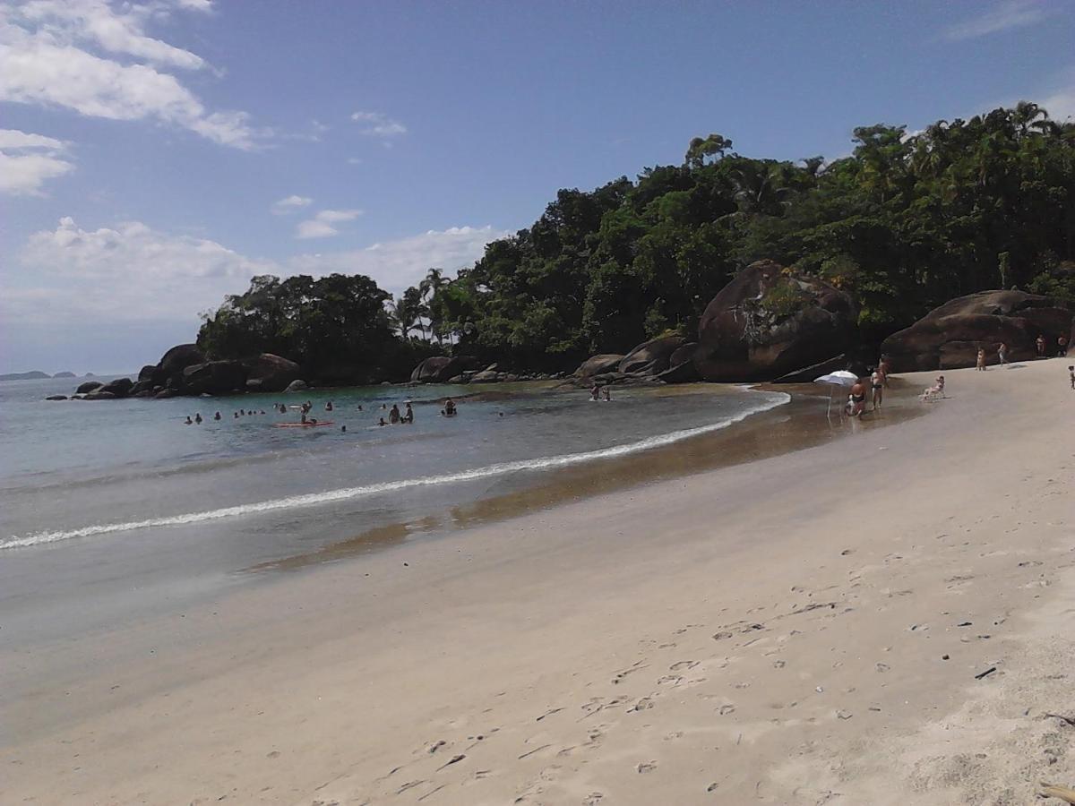 Casa para temporada, Centro de Ubatuba Villa Bagian luar foto