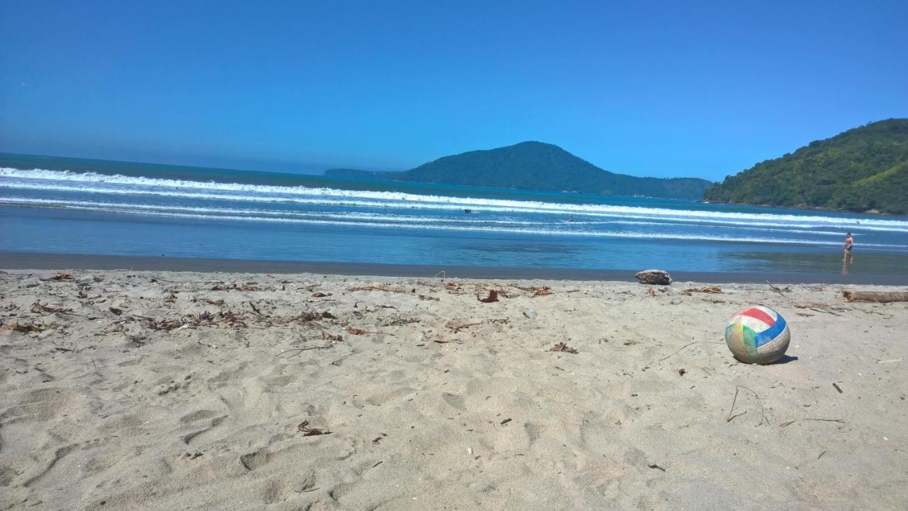 Casa para temporada, Centro de Ubatuba Villa Bagian luar foto